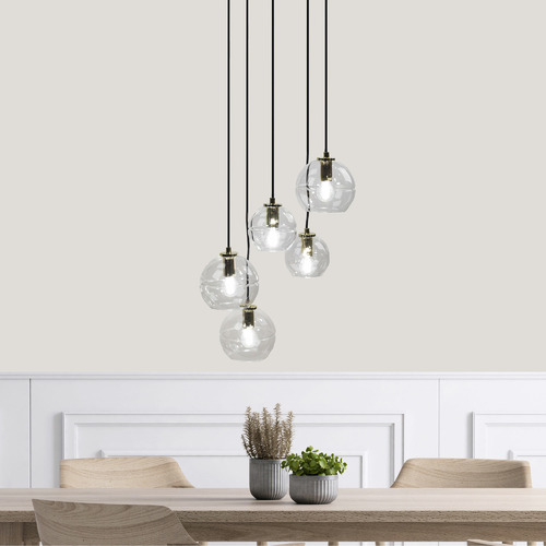 5 light outlet pendant chandelier